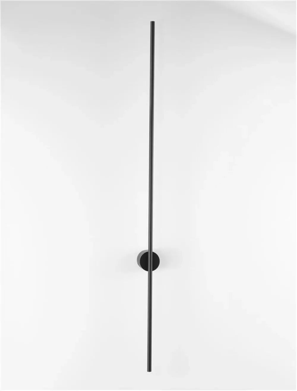 Aplica de perete din Aluminiu Negru H120xL1.5cm IP20 20W 1400lm 3000k ADEN