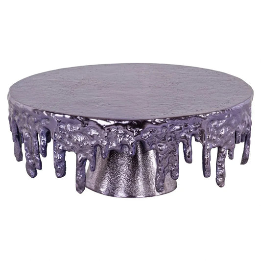 Tava decorativa din Aluminiu Mov D24.5xH10cm Meggy Richmond interiors