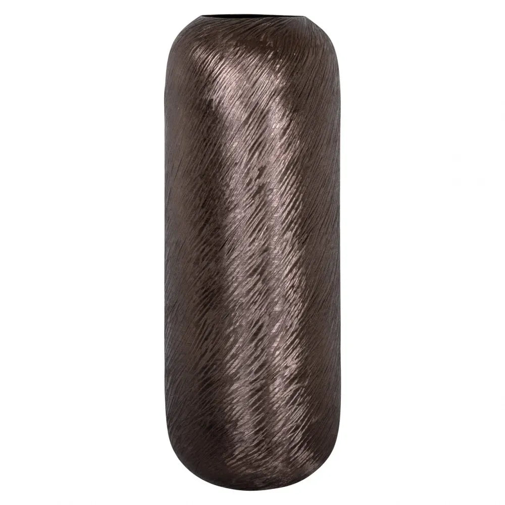 Vaza decorativa din Aluminiu Maro D26xH68cm Jilla L Richmond Interiors