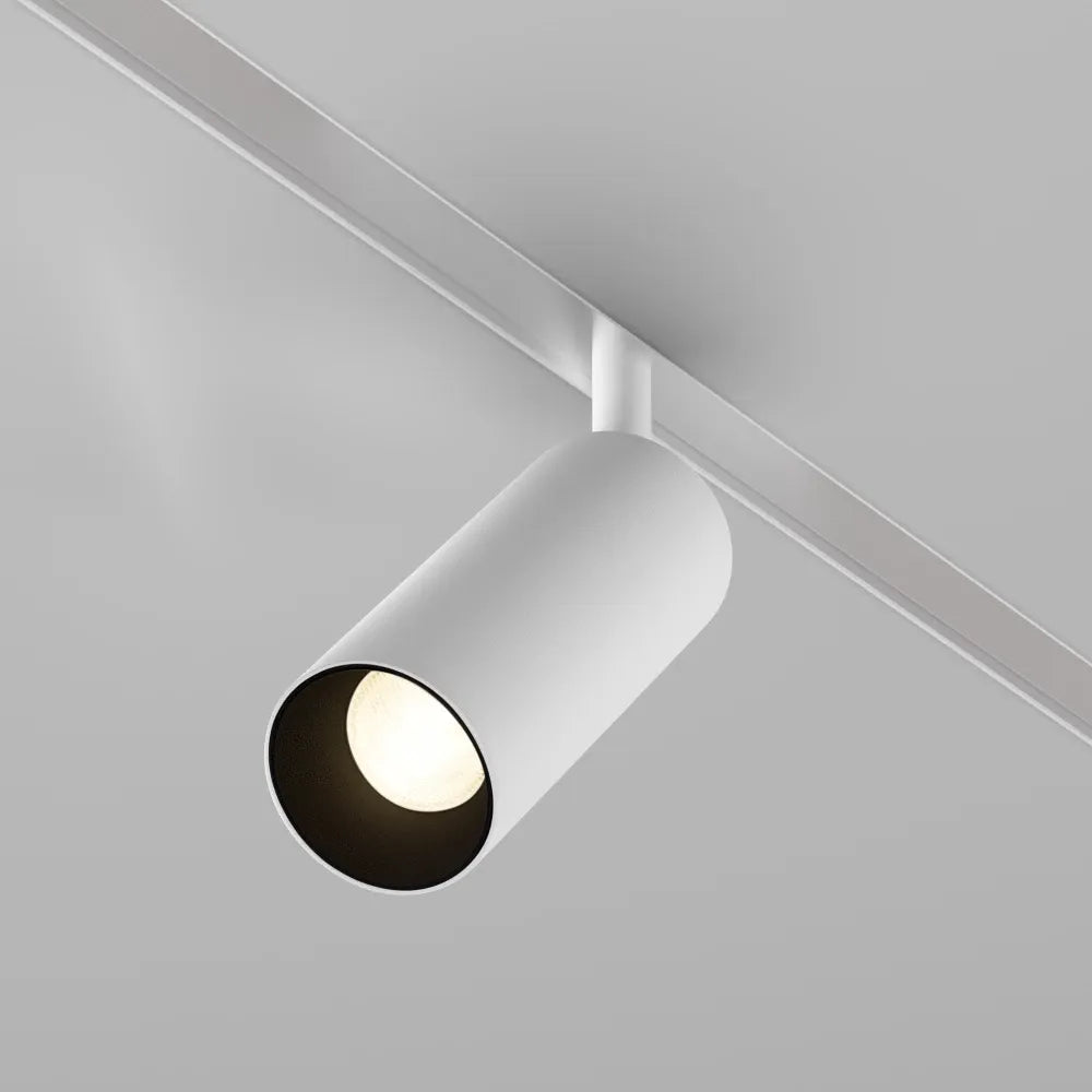 Spot dimabil pentru sina Exility din Aluminiu Alb H19.4xL19.3cm 12W 950lm 2700-6000k Focus LED