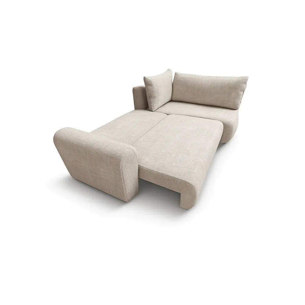 Coltar extensibil si spatiu pentru depozitare Maestro reversibil bej L270x170cm