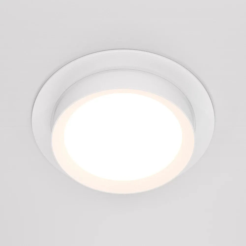 Spot incastrat din Aluminiu Alb H5xD11cm IP 20 GX53 15W Hoop