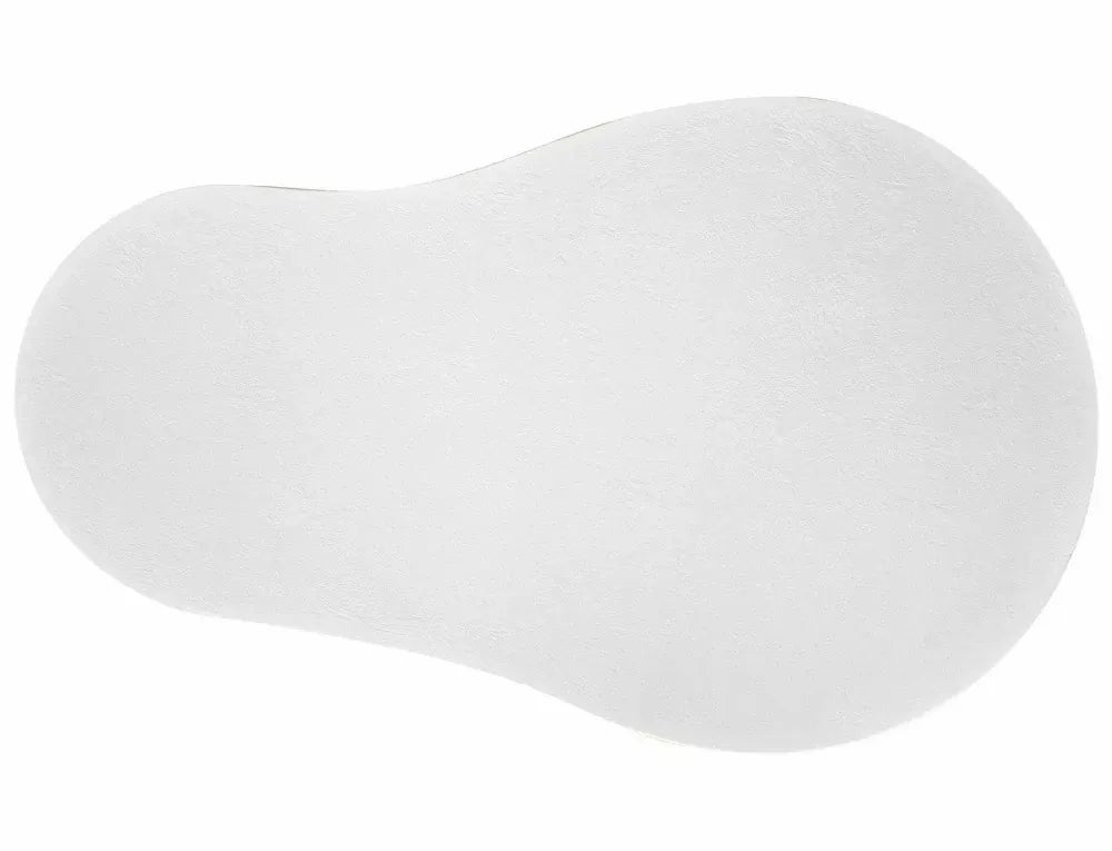 Masuta de cafea din MDF+Microciment Ecru L130xH35cm Selena