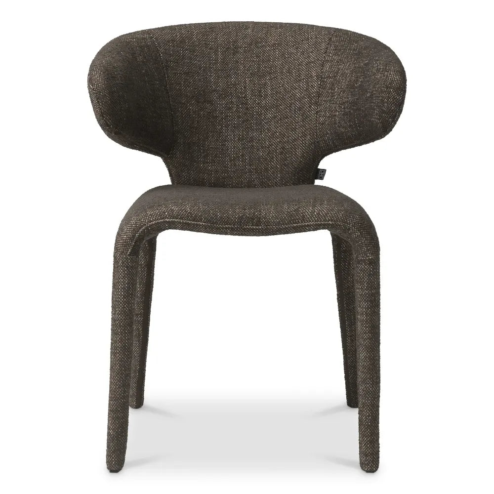 Scaun tapitat cu Stofa Maro L60xA61xH79cm Josephine Eichholtz