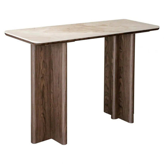 Consola din MDF Maro si Ceramica Multicolor L120xH80cm Colson Richmond interiors