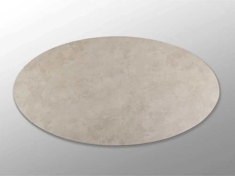 Masuta de cafea din MDF Negru si MDF Cu efect de piatra L130xH42cm Koria