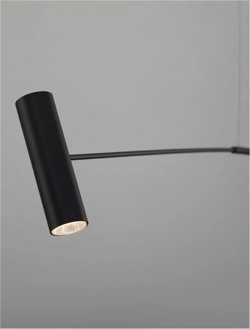 Lampa de podea din Aluminiu Negru H20-250xL192cm IP20 12W 960lm 3000k VOICE