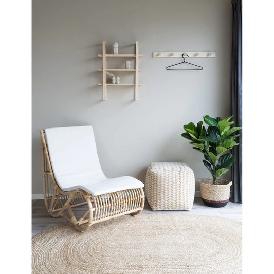 Covor oval din Iuta Maro 200x140cm Bombay