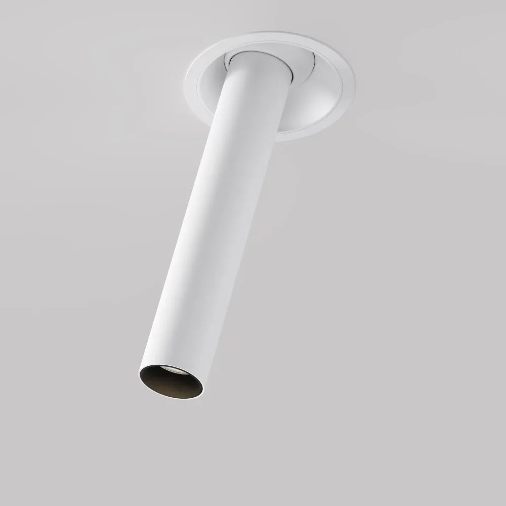 Spot incastrat din Aluminiu Alb H31.6xD3cm 7W 460lm 3000k Focus T