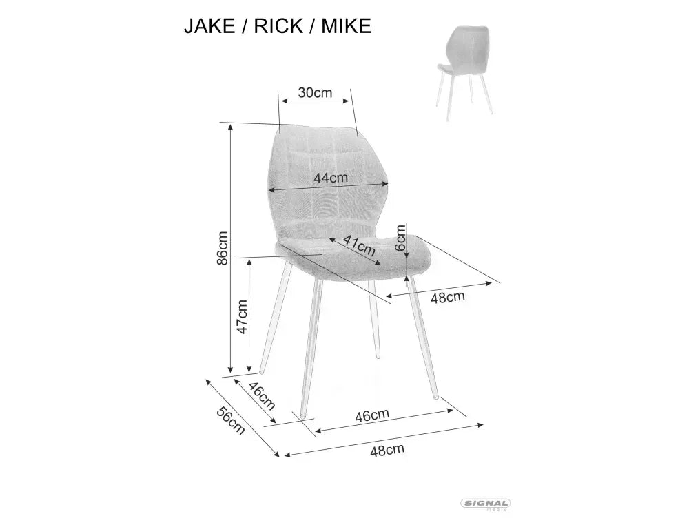 Set 2 scaune din Catifea Gri si Metal Negru Hx86Lx48xA56cm Rick