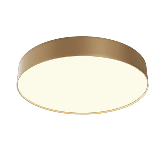 Plafoniera din Aluminiu Auriu mat H6xD40cm Zon