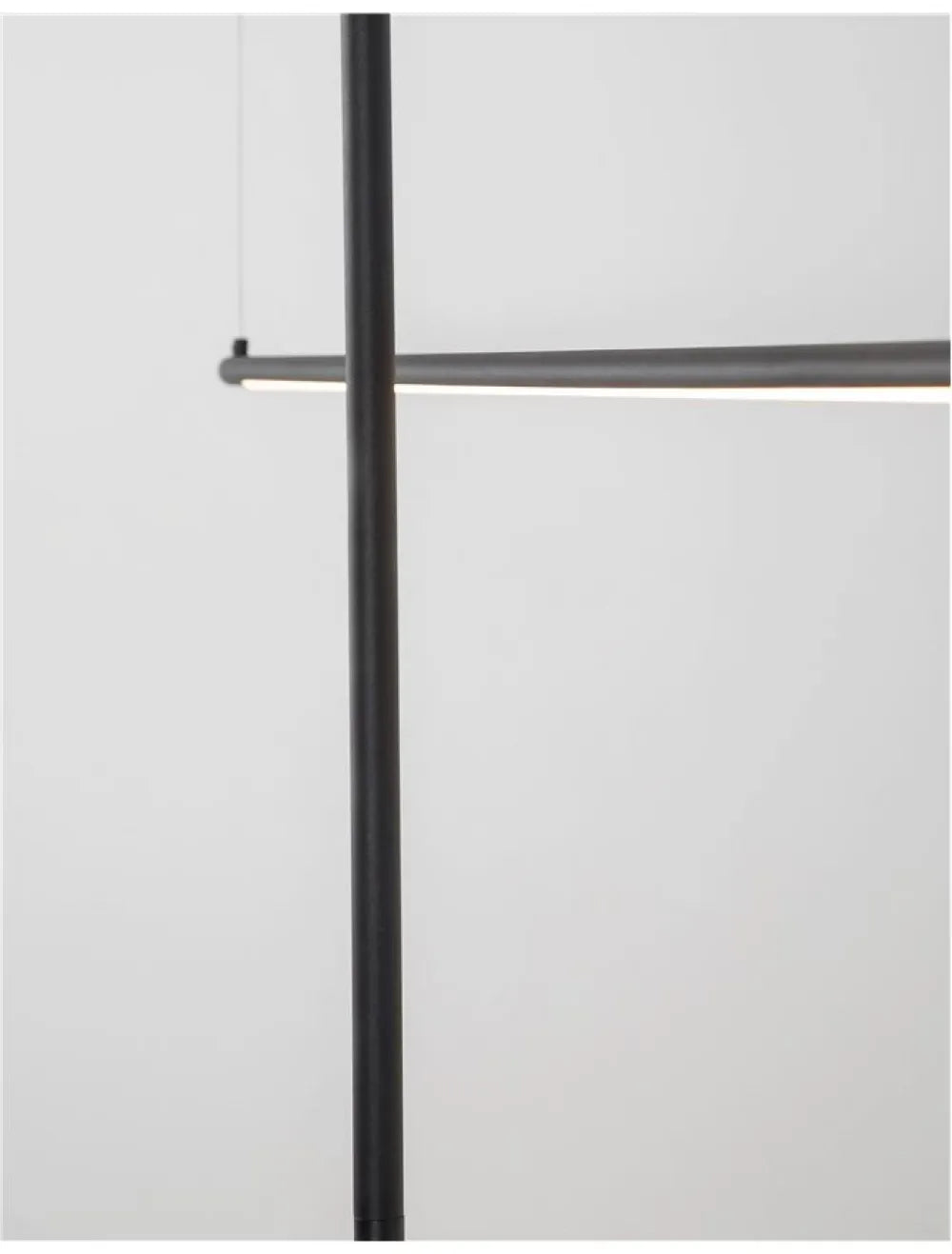 Pendul din Aluminiu Negru H200xL1.5cm IP20 5W 195lm 3000k ELETTRA