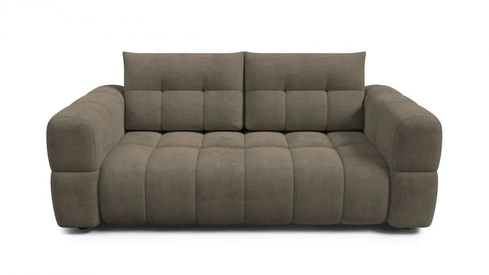 Canapea tapitata cu material pet friendly Alias maro L211x104cm