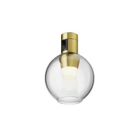 Spot pentru sina Flarity din Aluminiu Alama H11.5xD8.5cm 3W 60lm 2700k Bubble