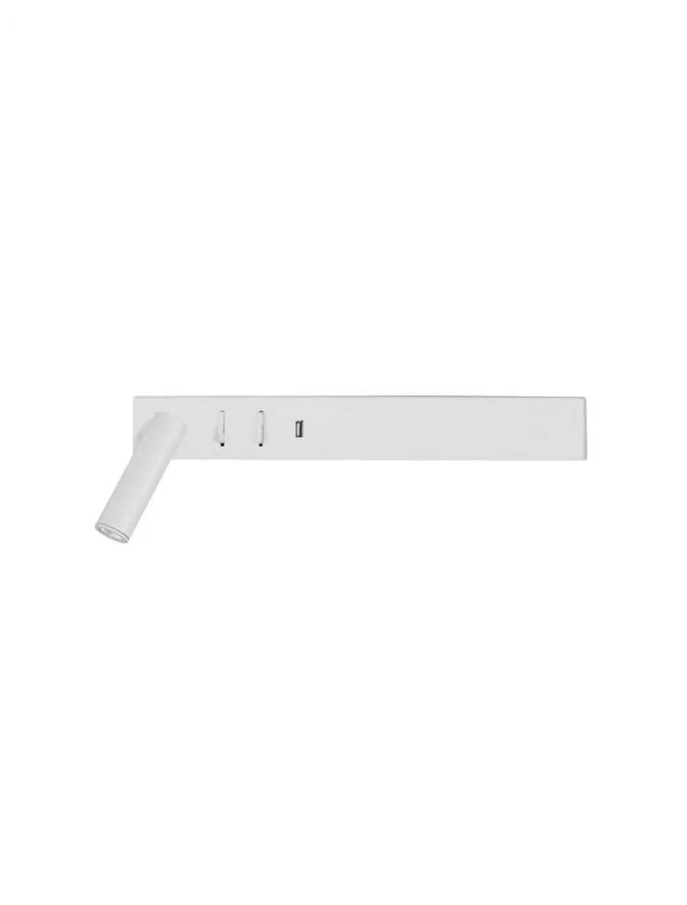 Aplica de perete structura din Metal Alb si abajur din Acrilic  H8xL35cm IP20 8W 560lm 3000k VIDA