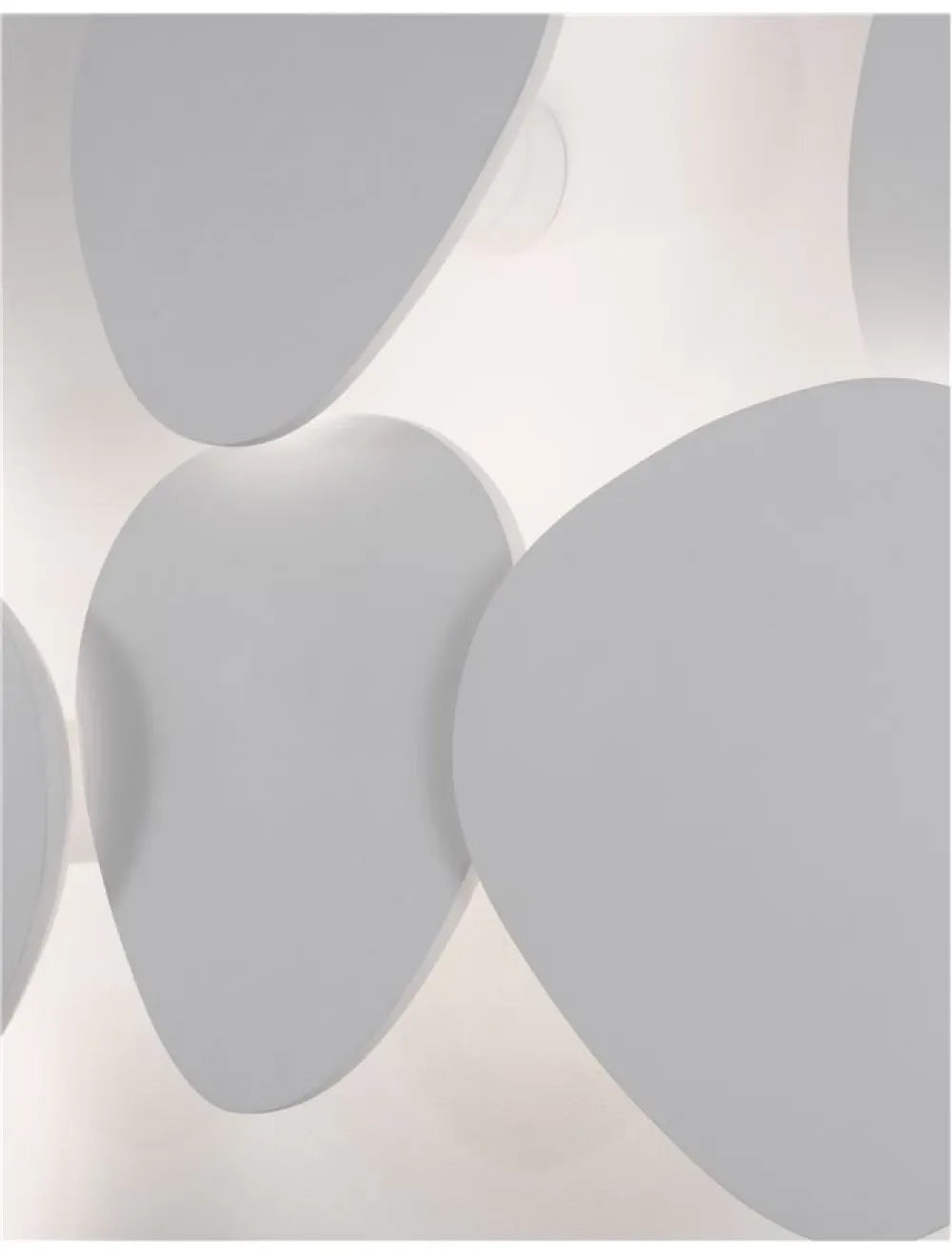 Aplica de perete structura din Aluminiu Alb si abajur din Gips Alb H18xL16cm IP20 10W 927lm 3000k CRONUS