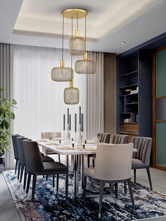 Candelabru din Metal Auriu H150xD58cm Osiris