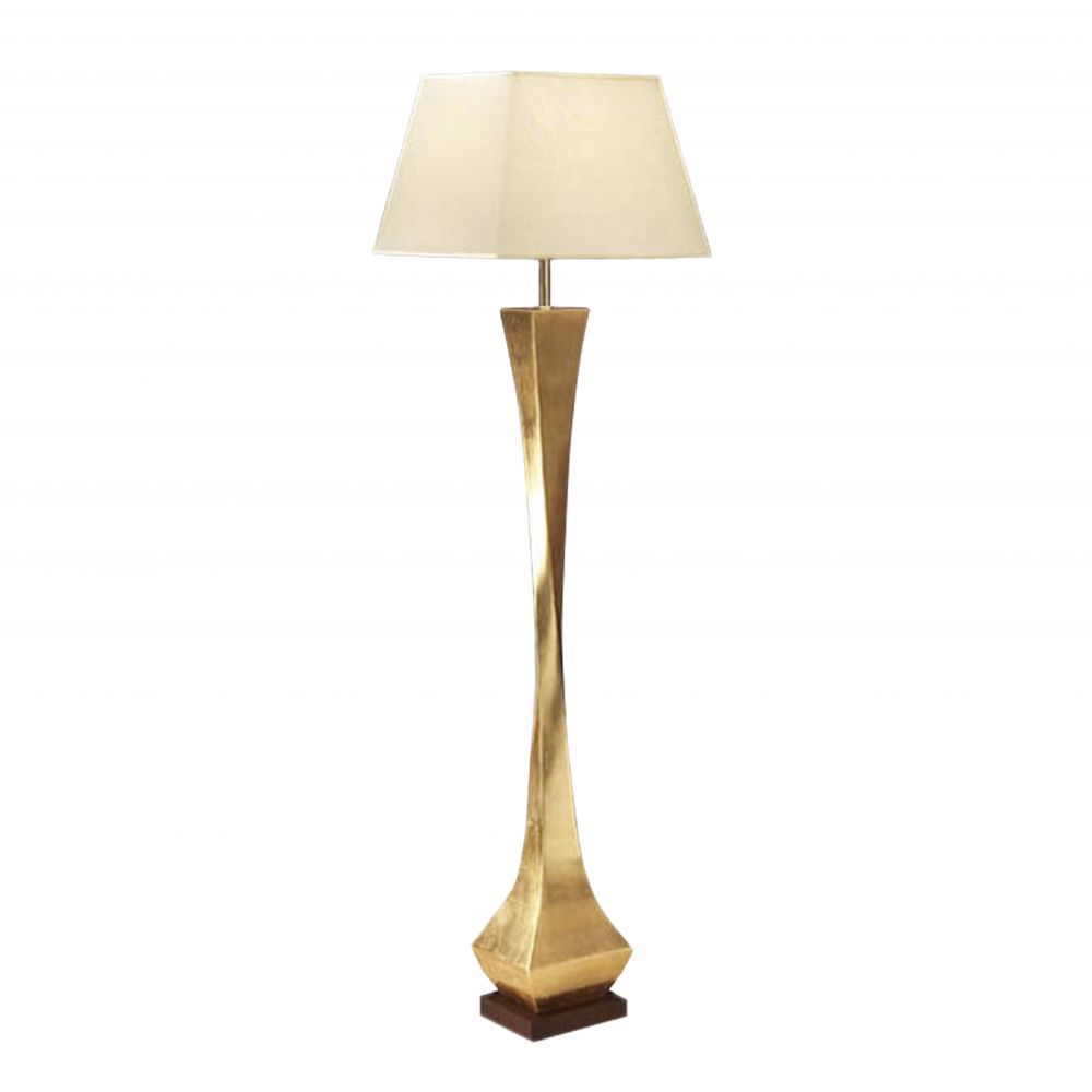 Lampa de podea din Textil Crem D43xH172cm Deco