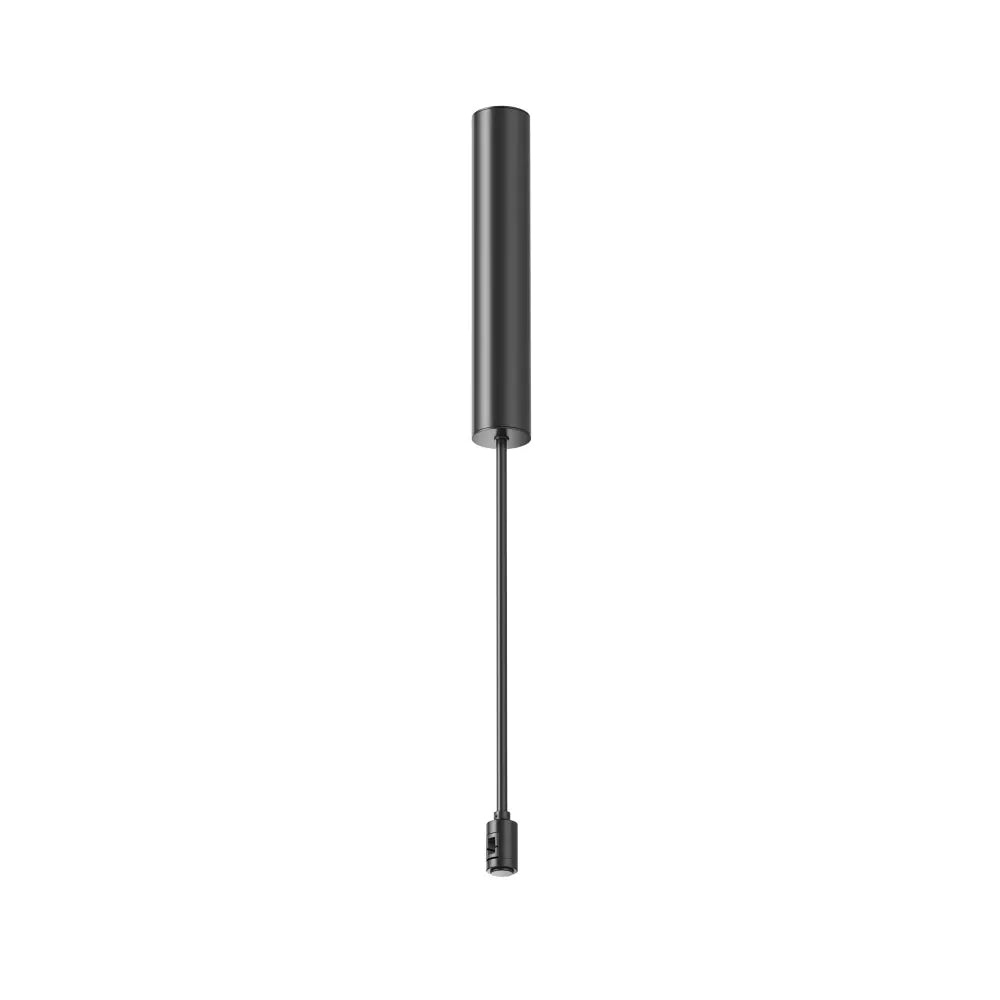 Baza lungă de tavan pentru driver cu priză de alimentare 385 mm Flarity din Aluminiu Negru H74.5xL5.5cm Flarity