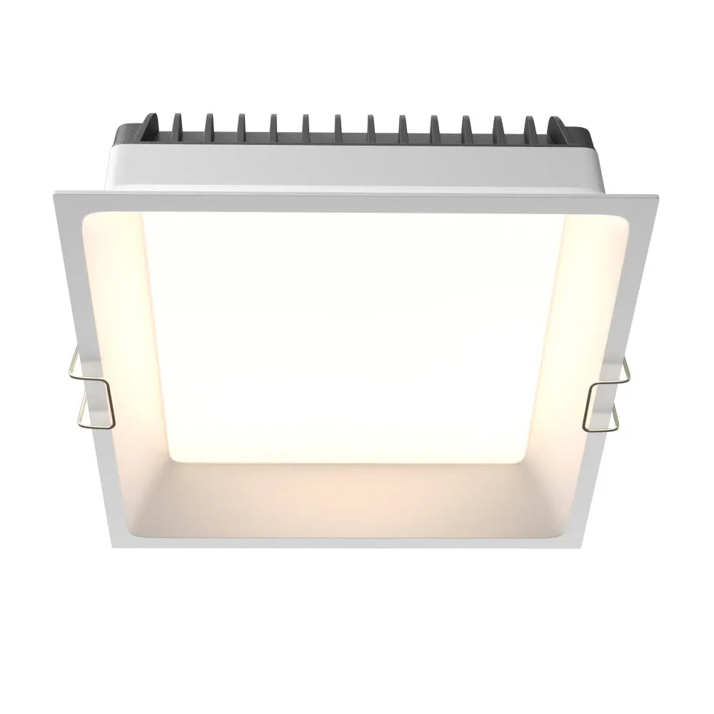 Spot incastrat din Aluminiu/plastic Alb H6xL17cm 24W Okno