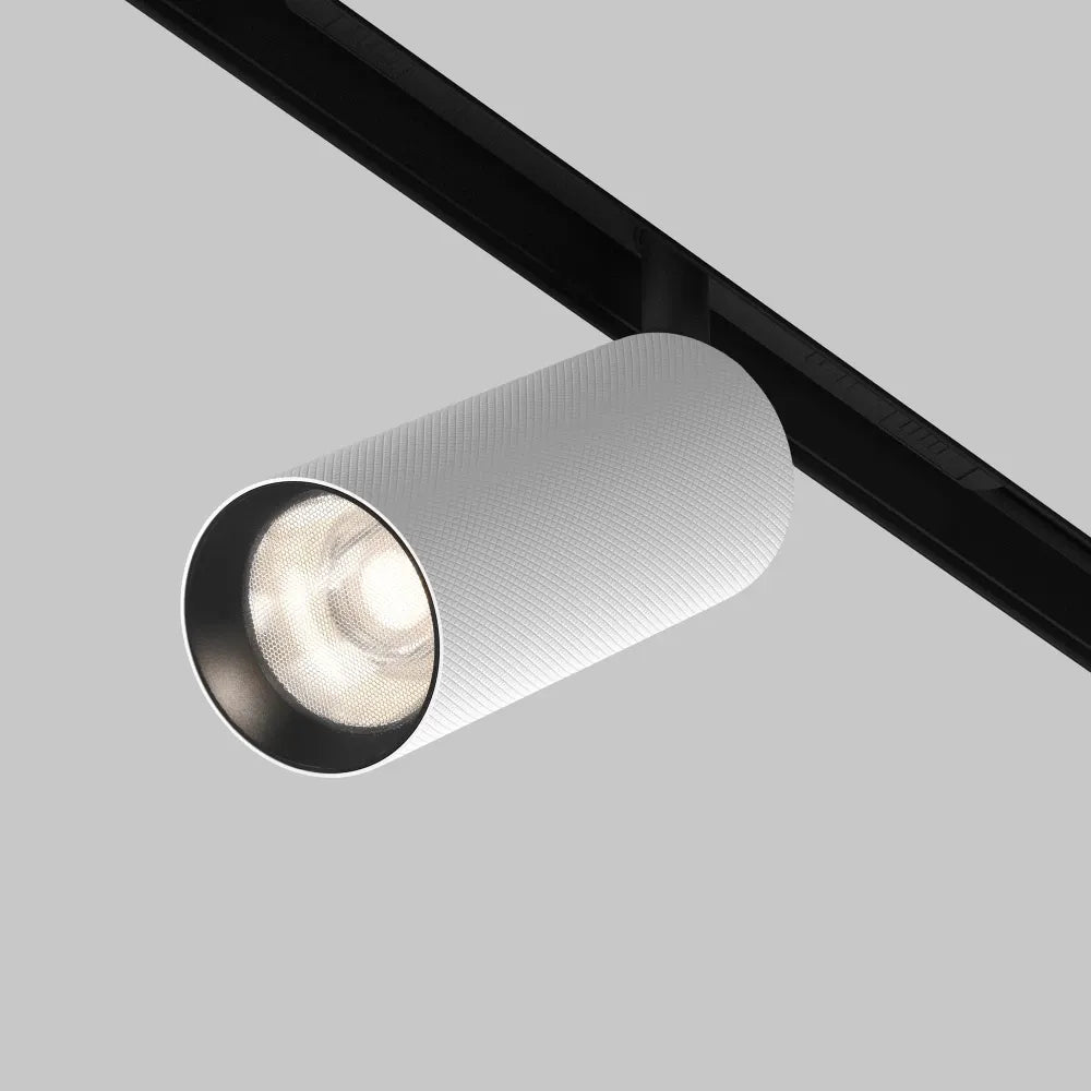 Spot pentru sina Exility din Aluminiu Negru/alb H12.5xL19.4cm 12W 980lm 4000k Artisan