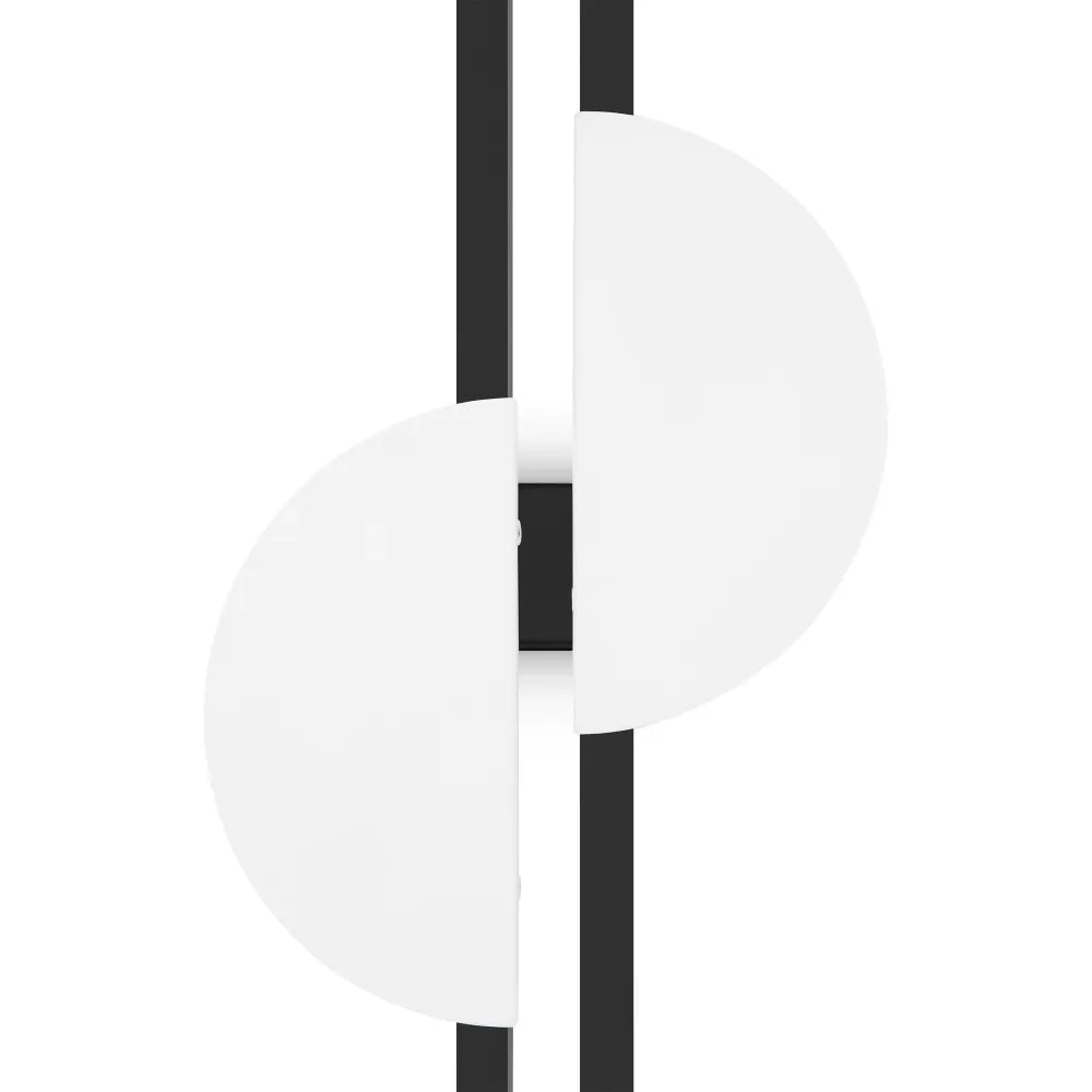 Aplica perete din Aluminiu Negru H79xL6cm Skyline