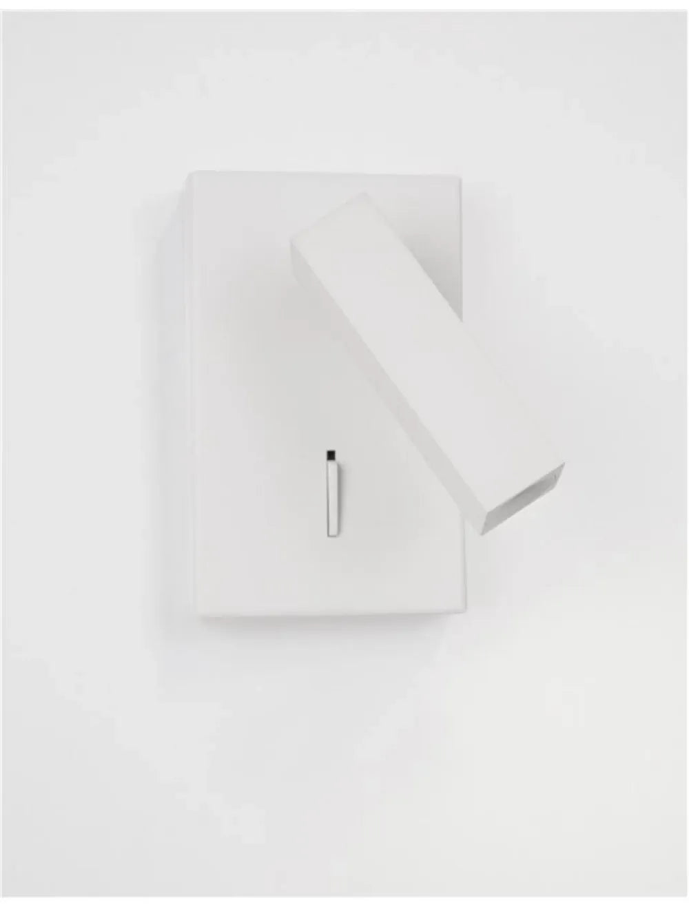 Aplica de perete din Aluminiu Alb H14.5xL9cm IP20 3W 180lm 3000k DONA