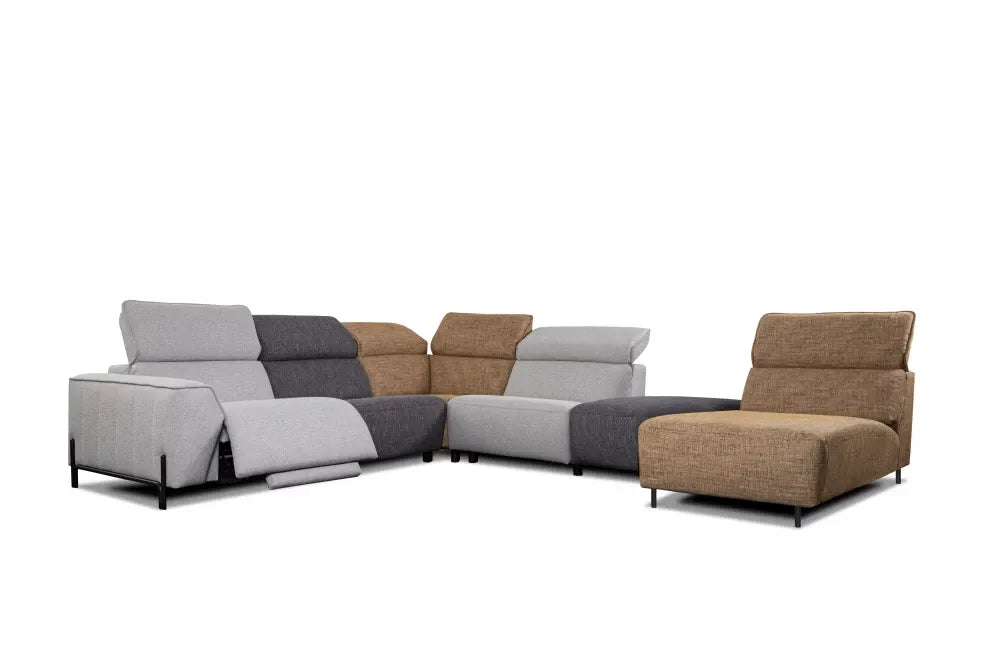 Coltar modulara cu recliner 387cm Calis