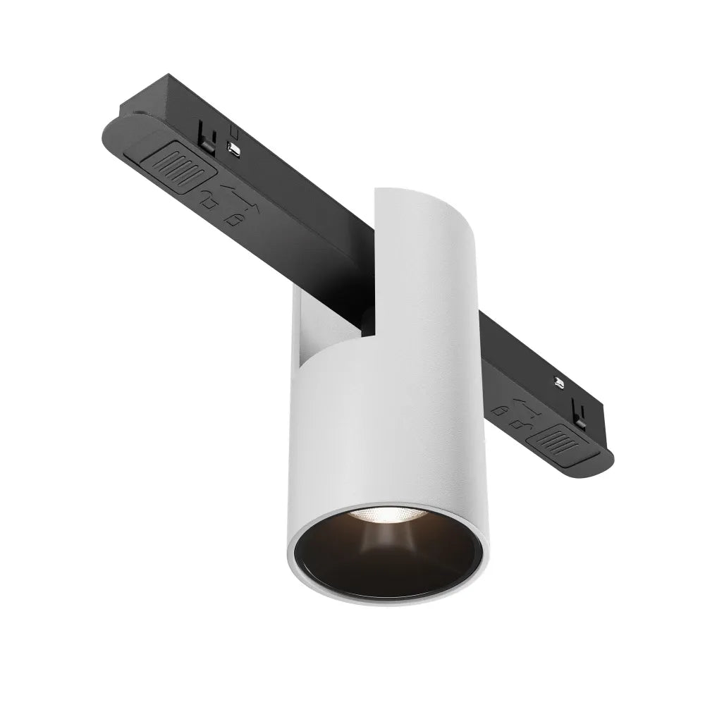 Spot dimabil smart pentru sina Exility din Aluminiu Alb H10.4xL19.3cm 7W 380lm 2700-6000k Alfa
