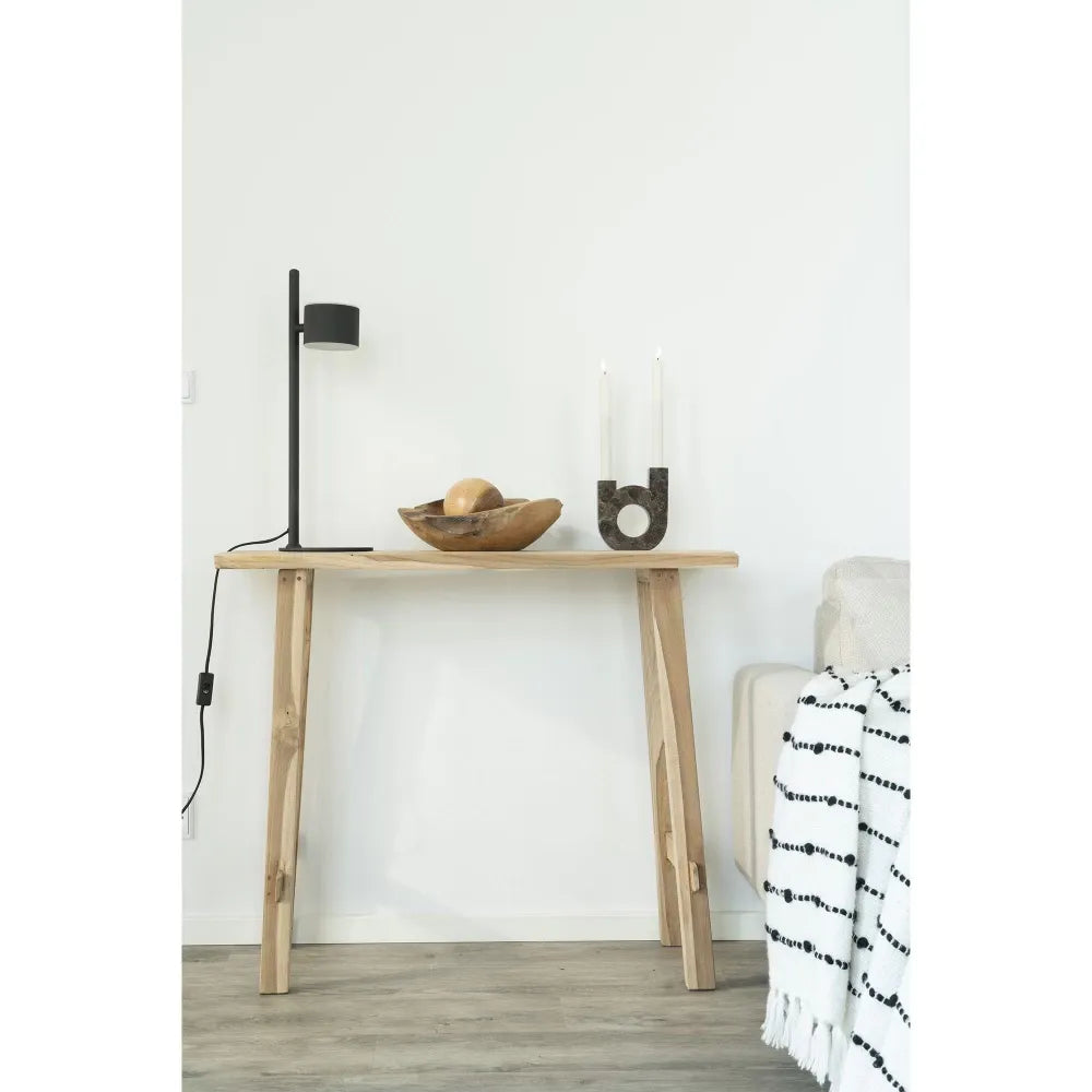 Bol decorativ din Lemn de tec Maro H10xD30cm Rio