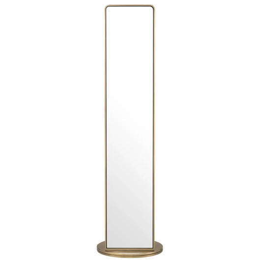 Oglinda de podea din Metal Alama D55.5cm Novo Eichholtz