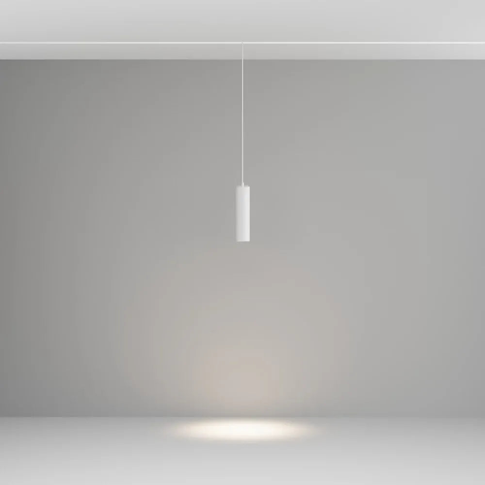 Pendul pentru sina Exility din Aluminiu Alb H121.8xL20cm 12W 1090lm 4000k Focus LED