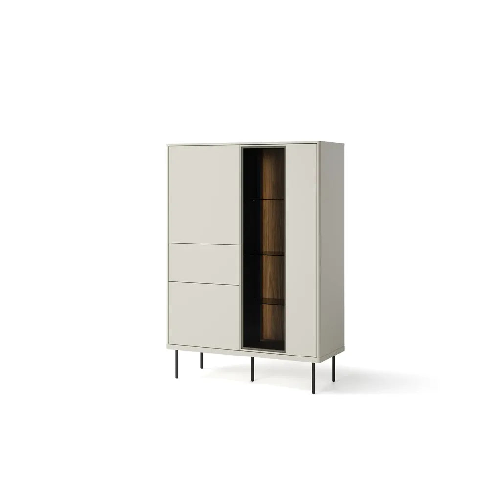 Vitrina iluminata EPIRO L98cm x A41cm x H140cm