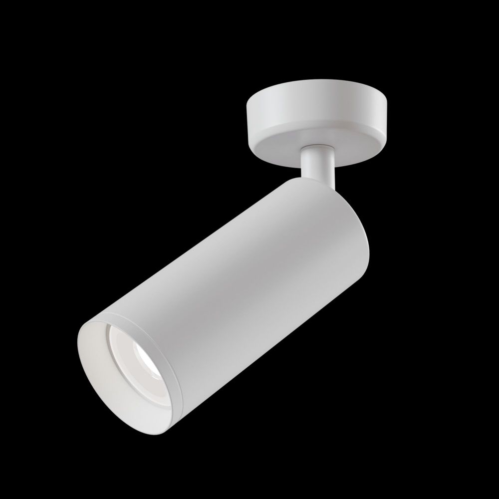 Spot aplicat din Aluminiu Alb D7xH20cm FOCUS