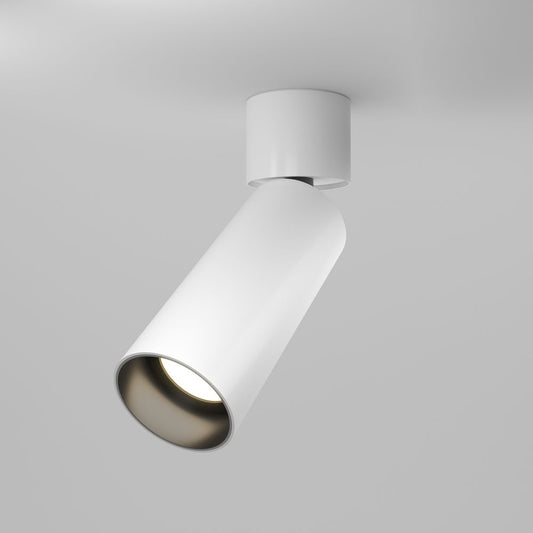 Spot aplicabil din Aluminiu Alb 12W 900lm 3000k D5xH16cm FOCUS LED