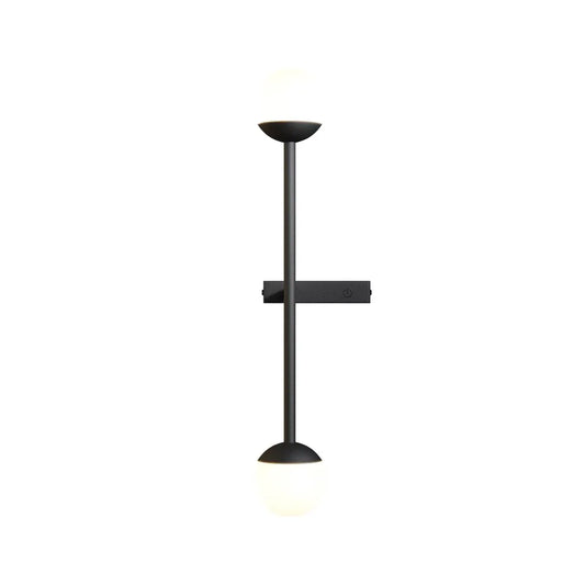 Aplica perete din Metal Negru H48xL14.1cm Touch