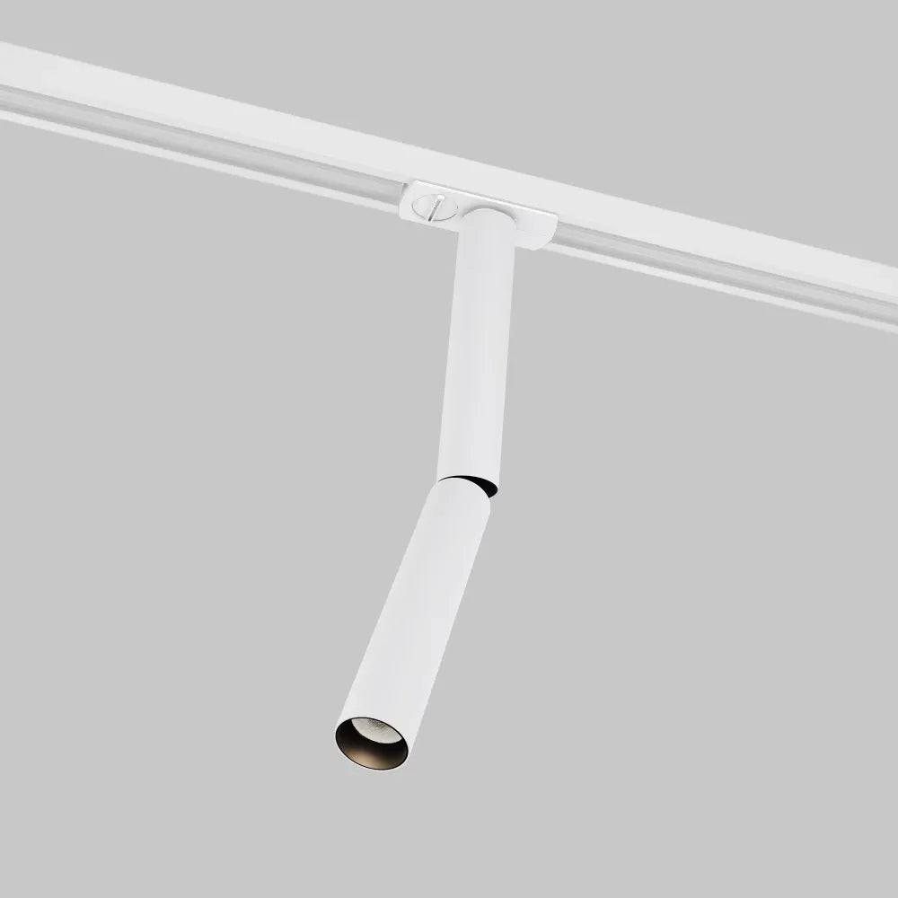 Spot pentru sina Unity din Aluminiu Alb H32.5xL8.15cm 6W 460lm 3000k Focus Dual