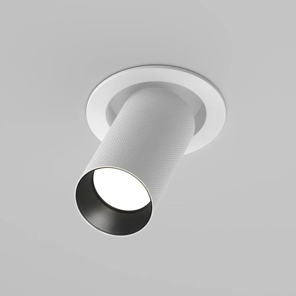 Spot incastrat din Aluminiu Alb H14.1xD5.4cm 10W Artisan