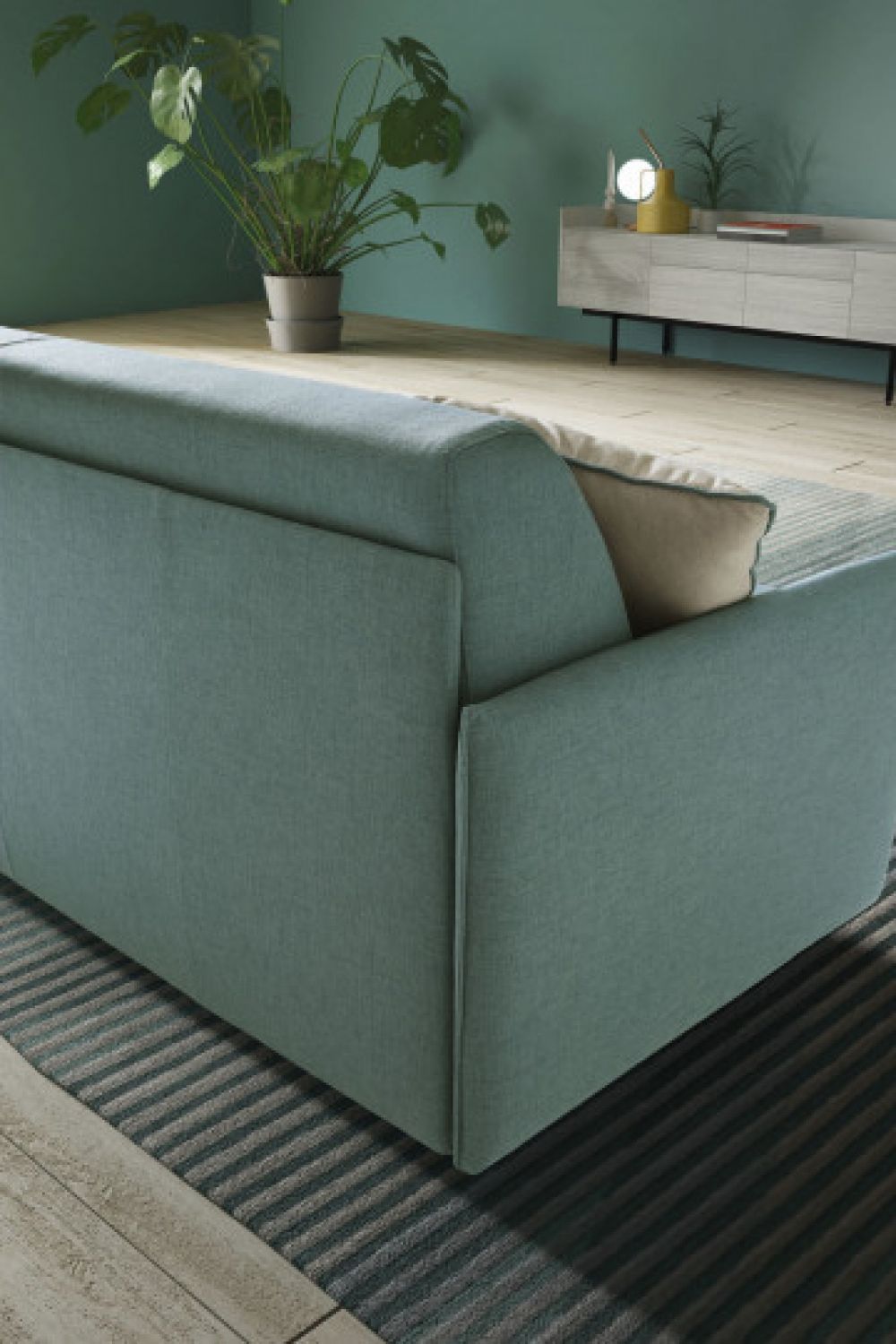Canapea extensibila cu saltea de 120x199cm 2 locuri Naxos