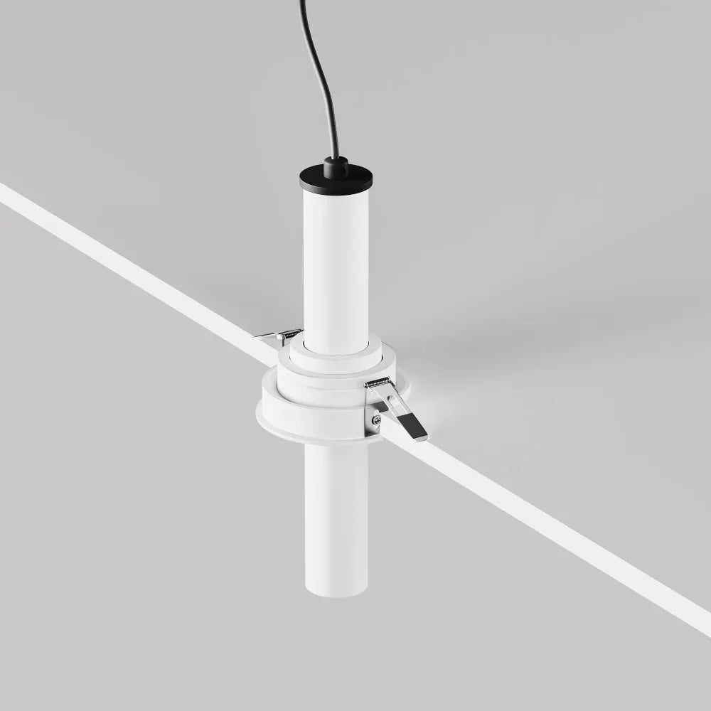 Spot incastrat din Aluminiu Alb H21.6xD3cm 7W 460lm 3000k Focus T
