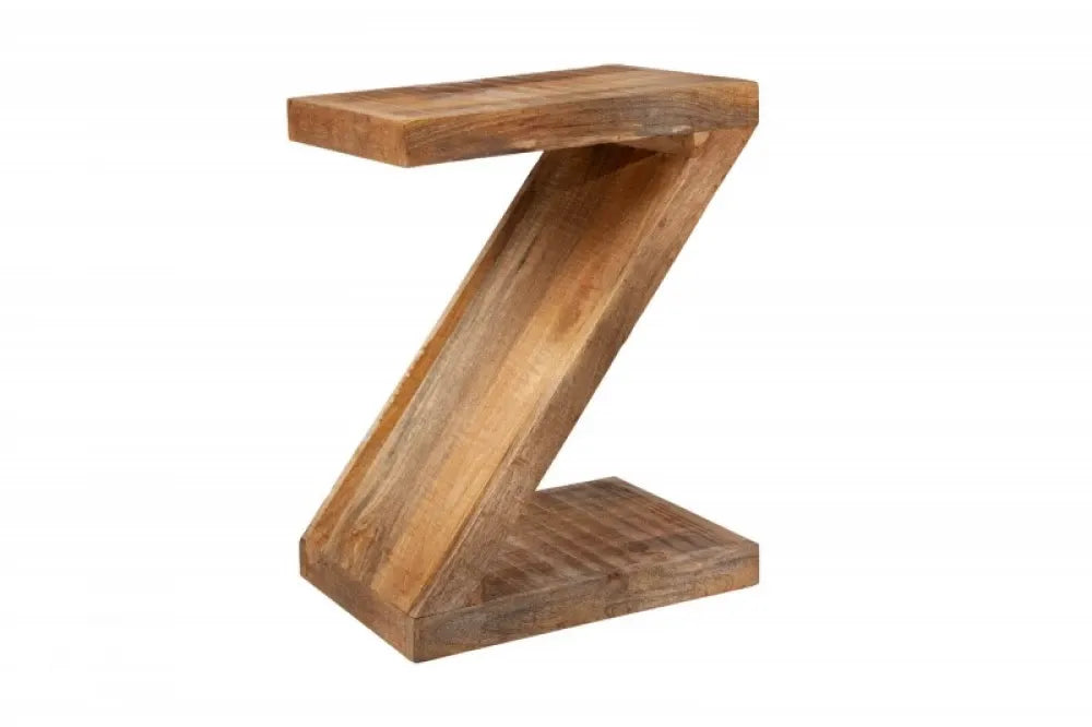 Masuta laterala Dreptunghiulara din Lemn de mango Maro L45xH60cm Z