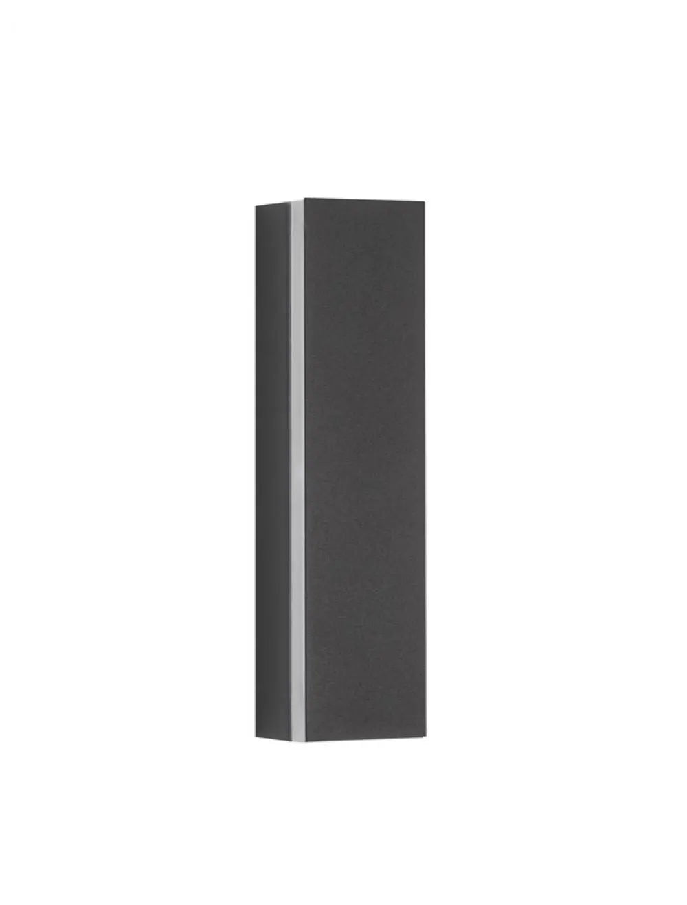 Aplica de perete din Aluminiu Negru H20xL5cm IP20 12W 600lm 3000k COLBY