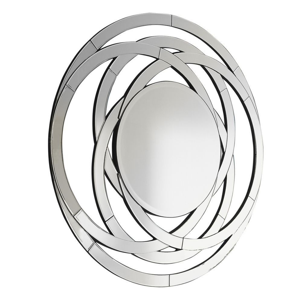 Oglinda Rotunda cu rama din Oglinda Argintiu Aros D120cm