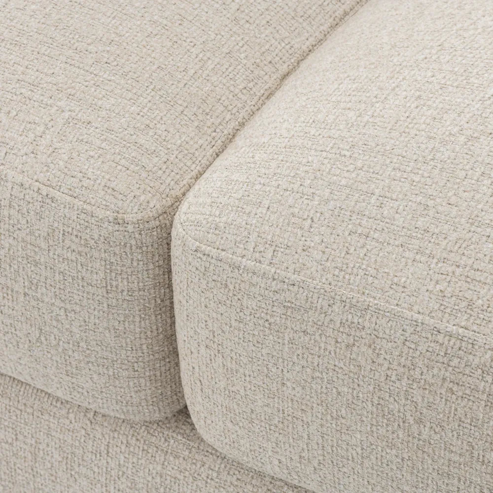 Canapea tapitat cu Stofa Nuoro Bej L324xA104xH82cm Brighton Eichholtz