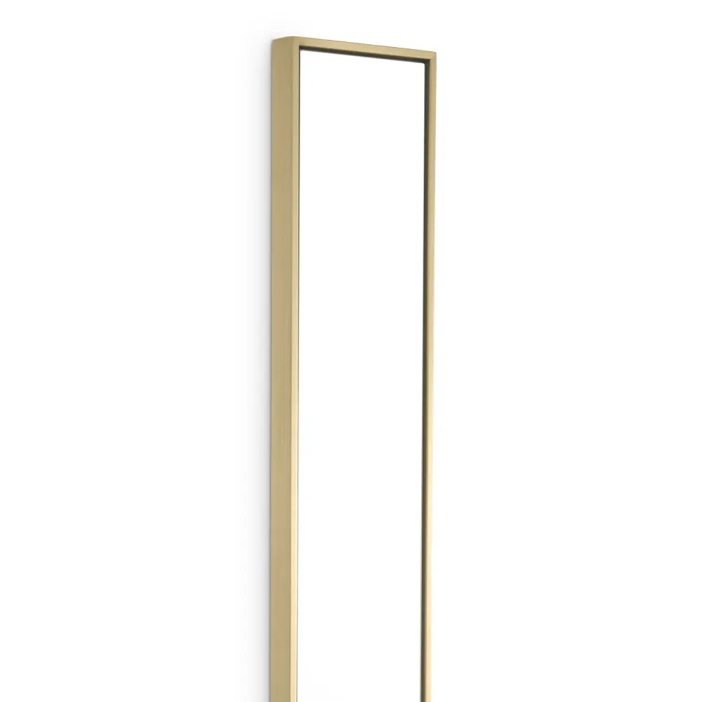 Oglinda cu rama din Metal Alama L17.5xH197cm Redondo M Eichholtz