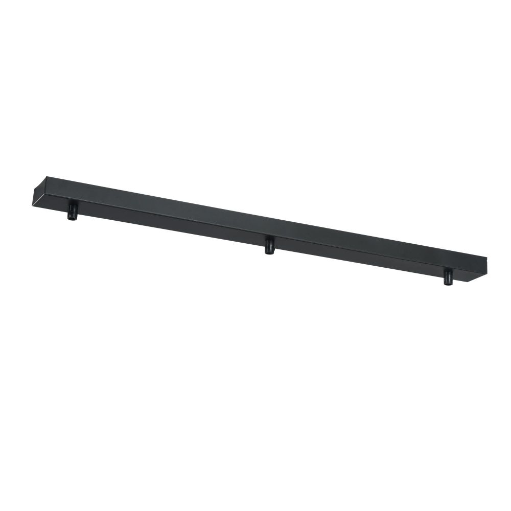 Baza de prindere dreptunghiulara Universal base Negru L65xH3cm
