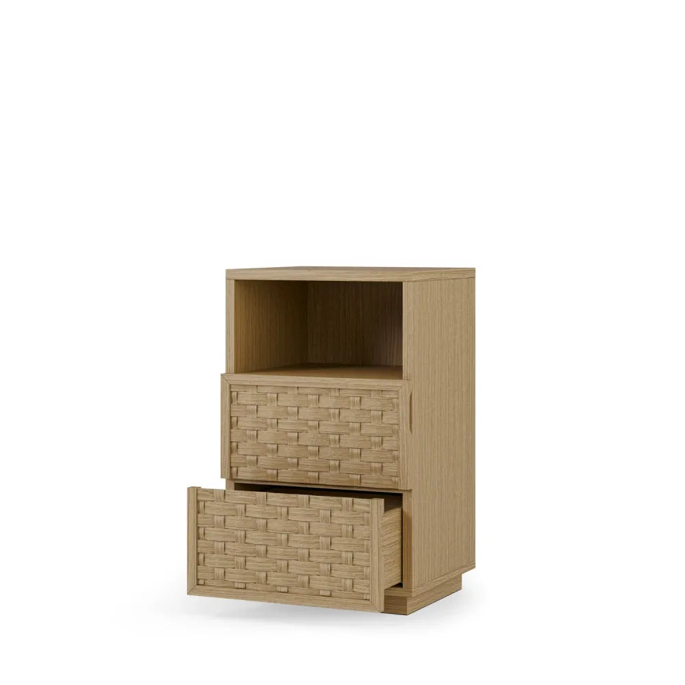 Noptiera cu sertar Borneo de culoare stejar L40xH68cm