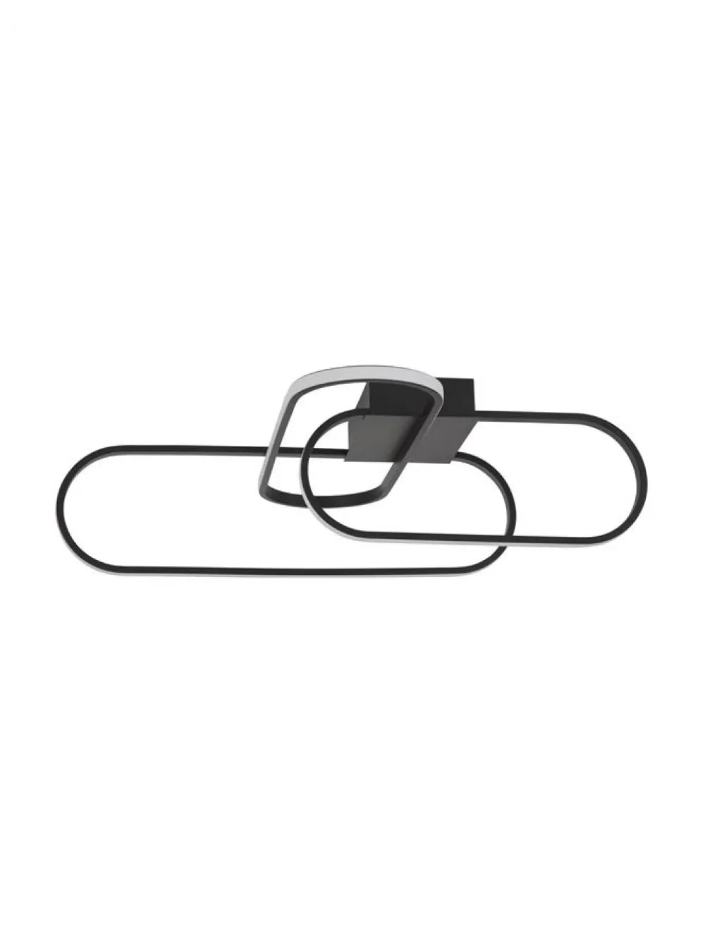 Plafoniera structura din Aluminiu Auriu si abajur din Acrilic Alb H20xL66.5cm IP20 41W 3307lm 3000k ARTE