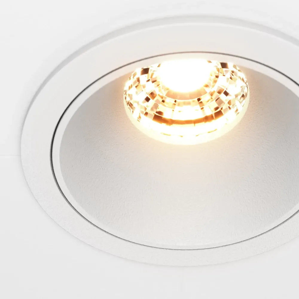 Spot incastrat din Aluminiu Alb H5.2xD6.5cm 10W 500lm 2700k Alfa LED