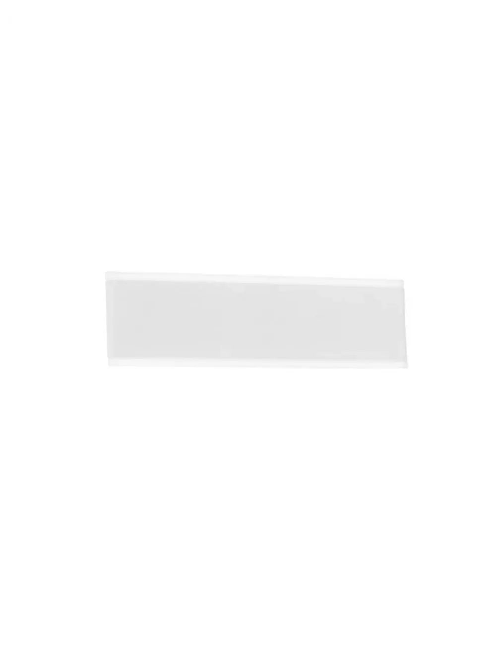 Aplica de perete structura din Aluminiu Alb si abajur din Acrilic  H8xL30.4cm IP20 2x8W 1056lm 3000k LINE